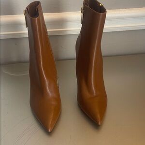 Brown Leather Micheal Kors Ankle Boots